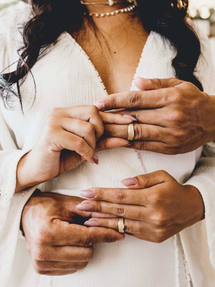 Finally, a wedding band that is as cool as your man