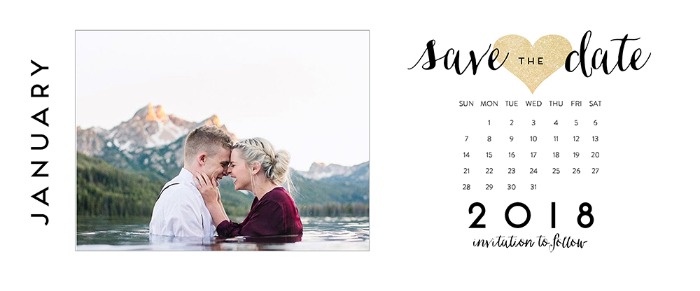 Free Printable Photo Save The Dates