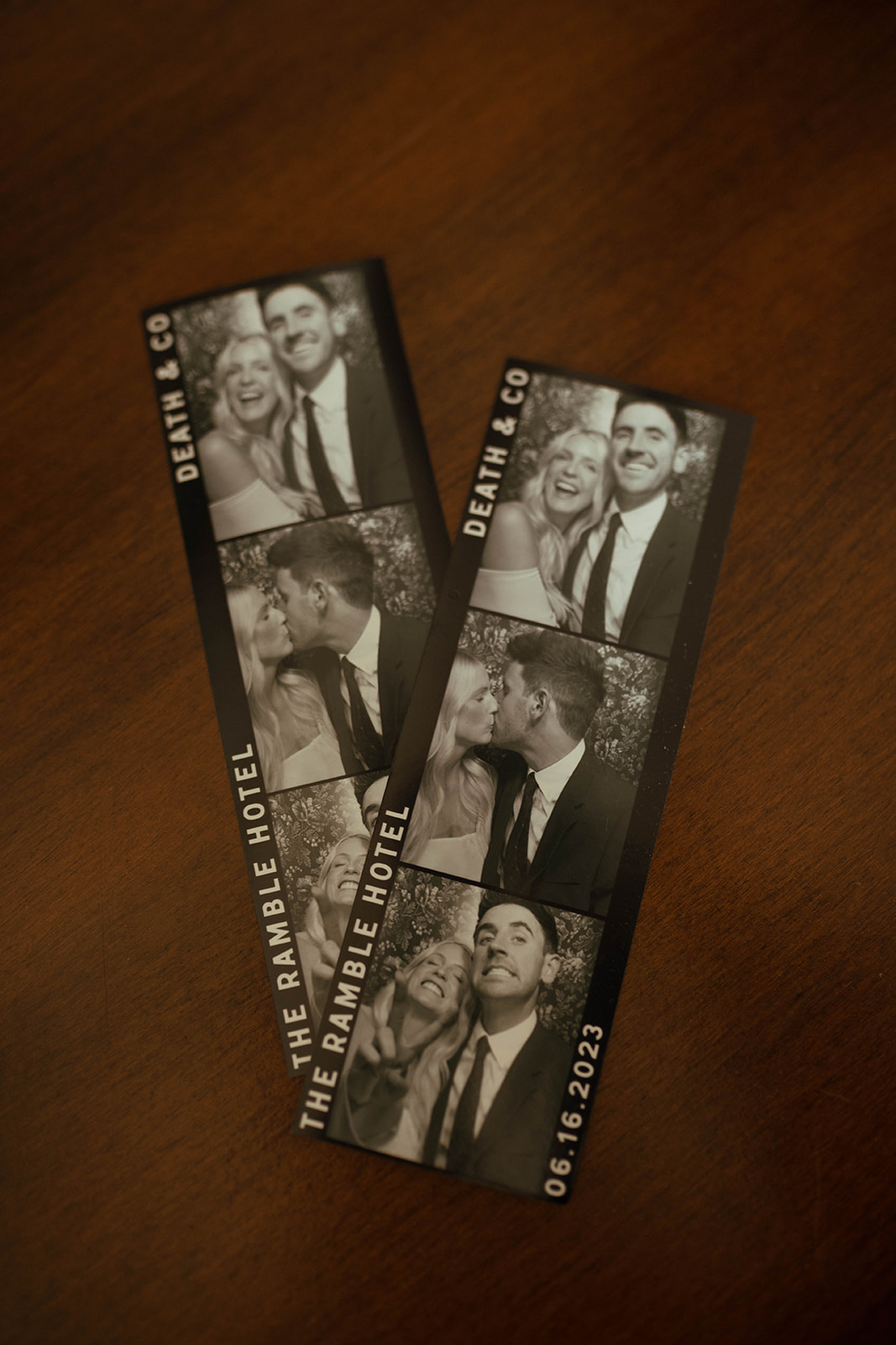 photobooth wedding favors