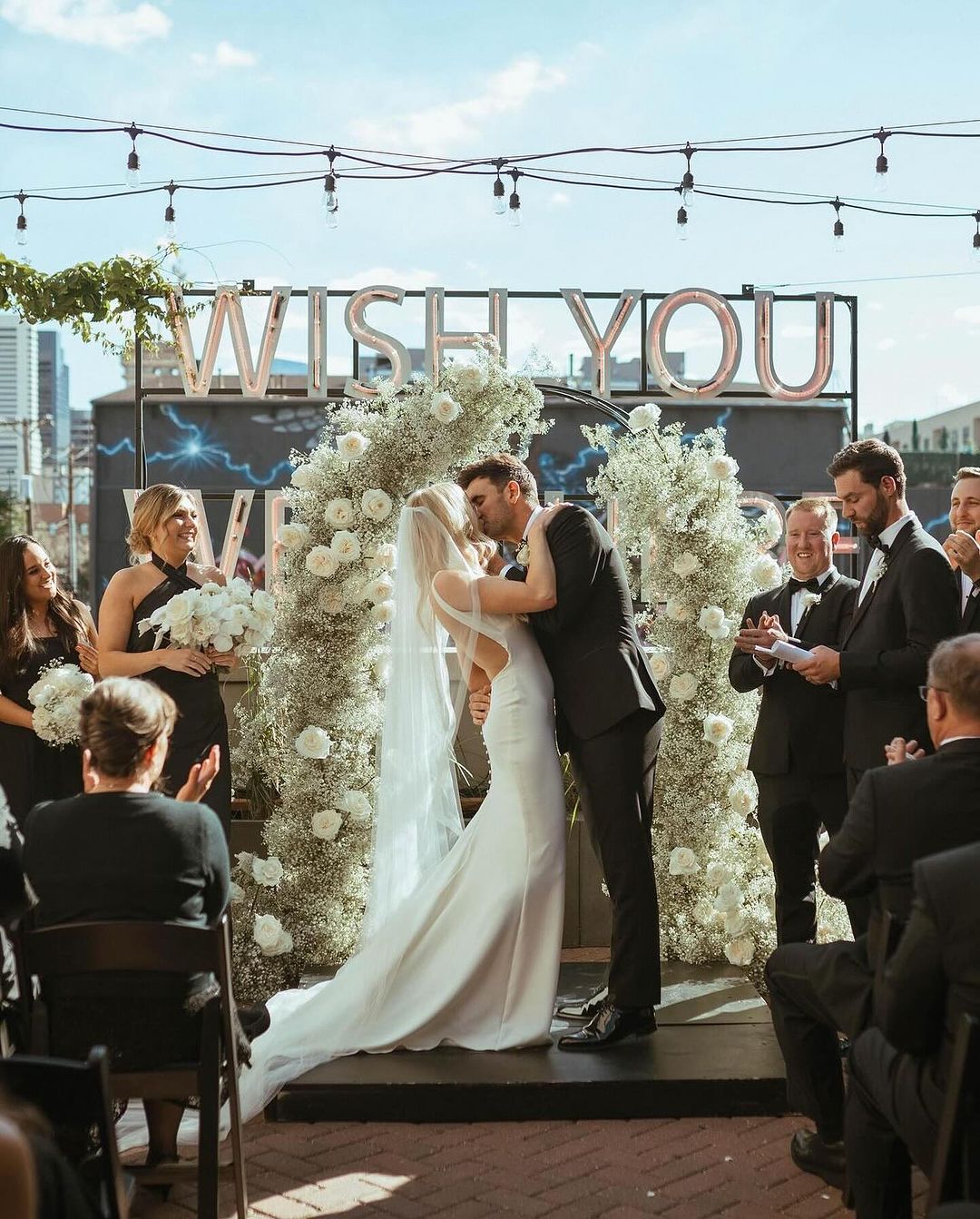 rooftop at the ramble hotel wedding venue in denver