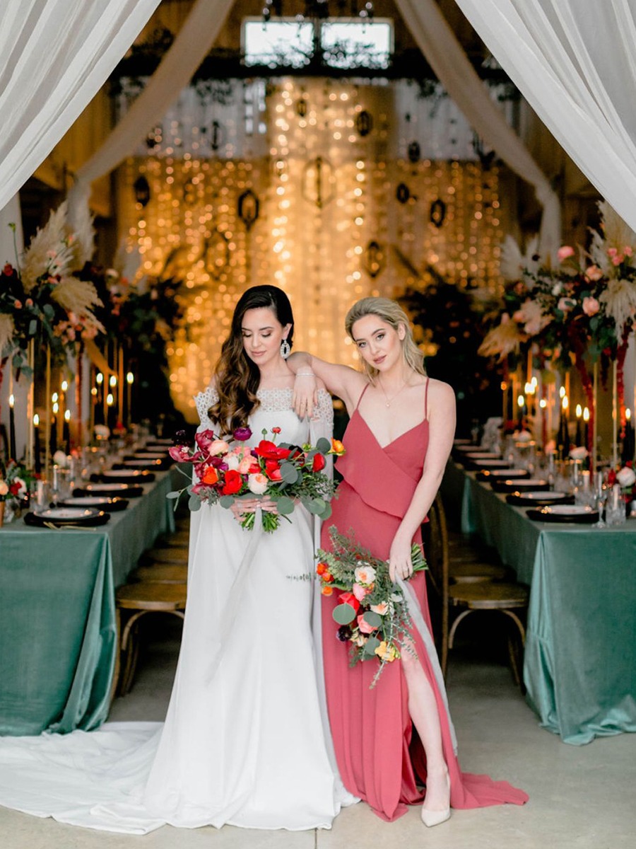 An Alternative Glam Rustic Modern Wedding Inspiration