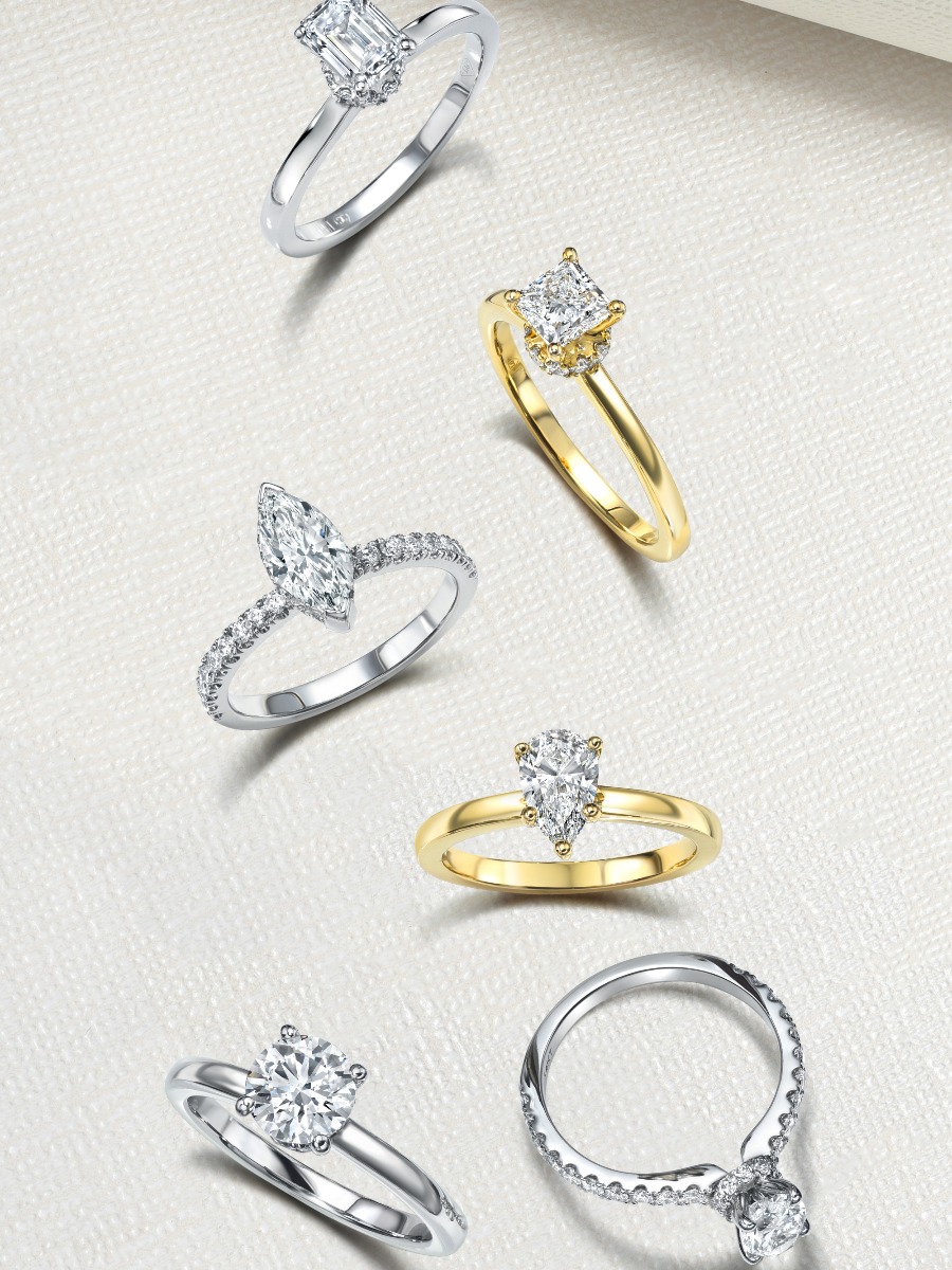 find the perfect engagement ring for you with this style guide