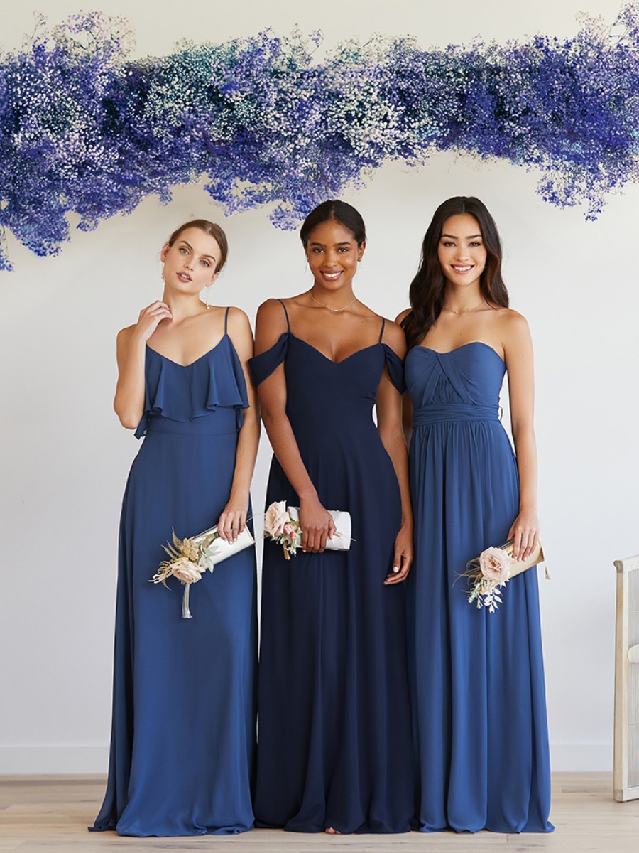 Bridesmaid Brands Doing Big Things With the Color Blue RN