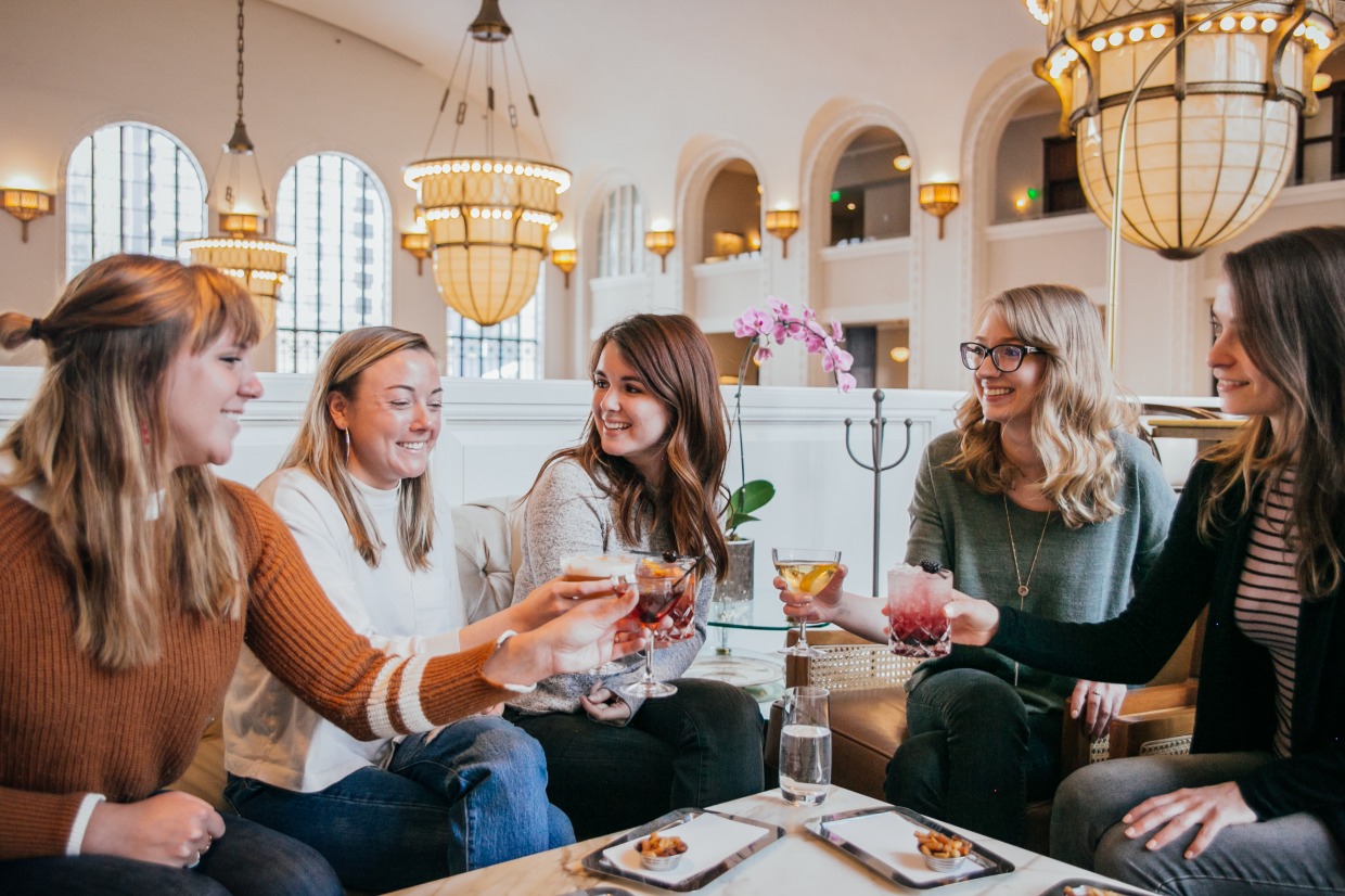 bachelorette party at union station in denver Colorado