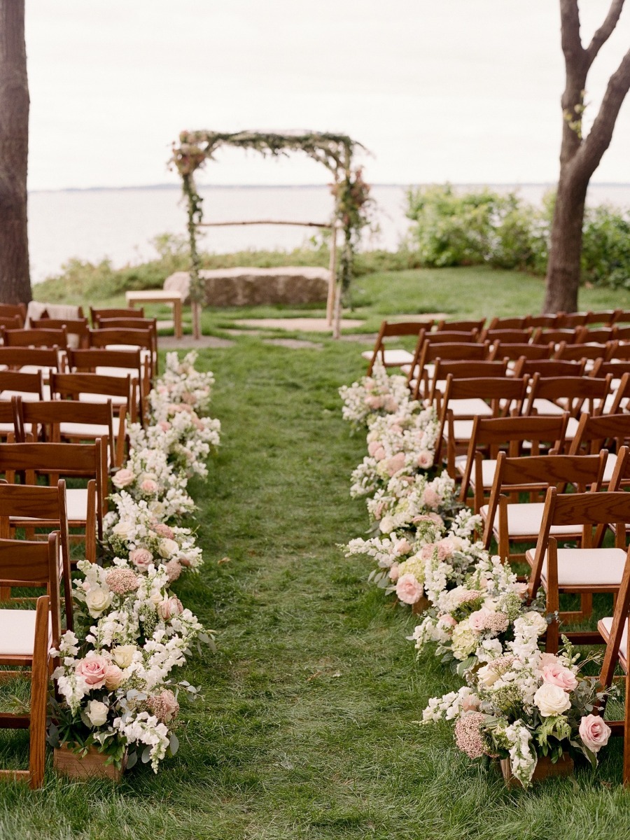 A wedding at home on Martha's Vineyard with a must-have detail