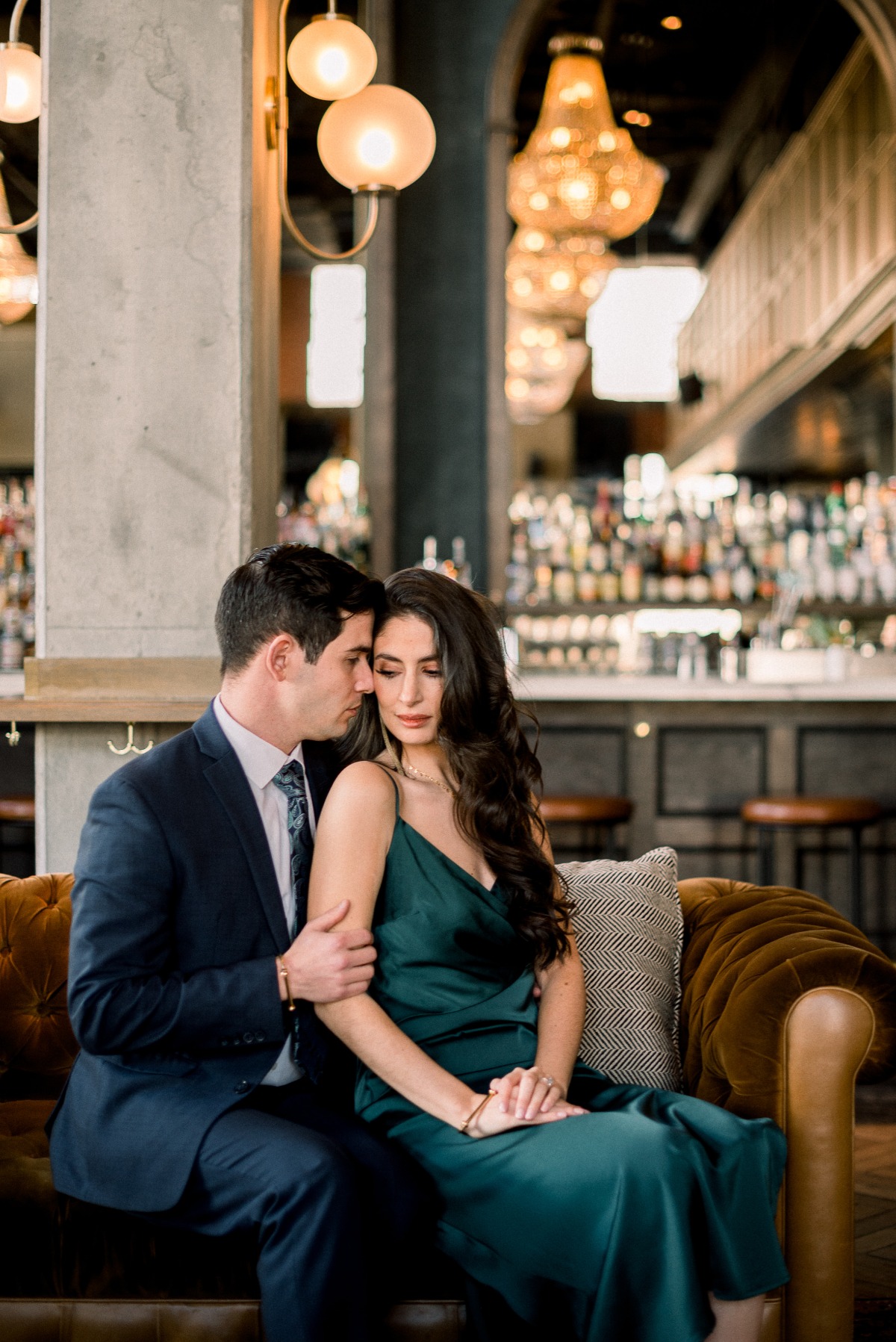 Wish You Were Here: A Chic Engagement Shoot In Denver, Colorado