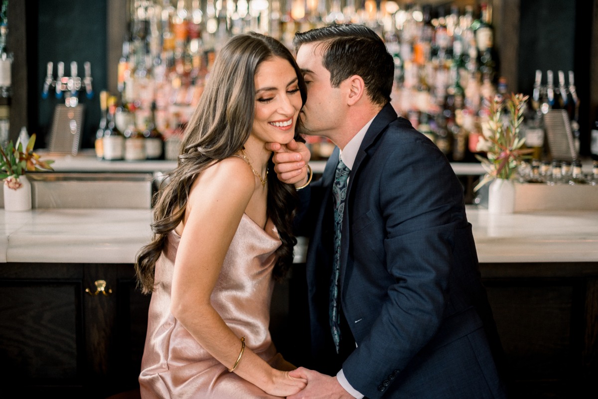 Wish You Were Here: A Chic Engagement Shoot In Denver, Colorado