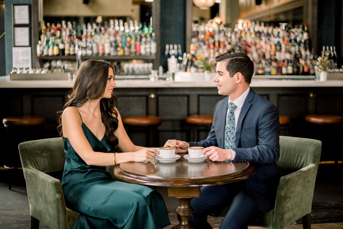 Wish You Were Here: A Chic Engagement Shoot In Denver, Colorado