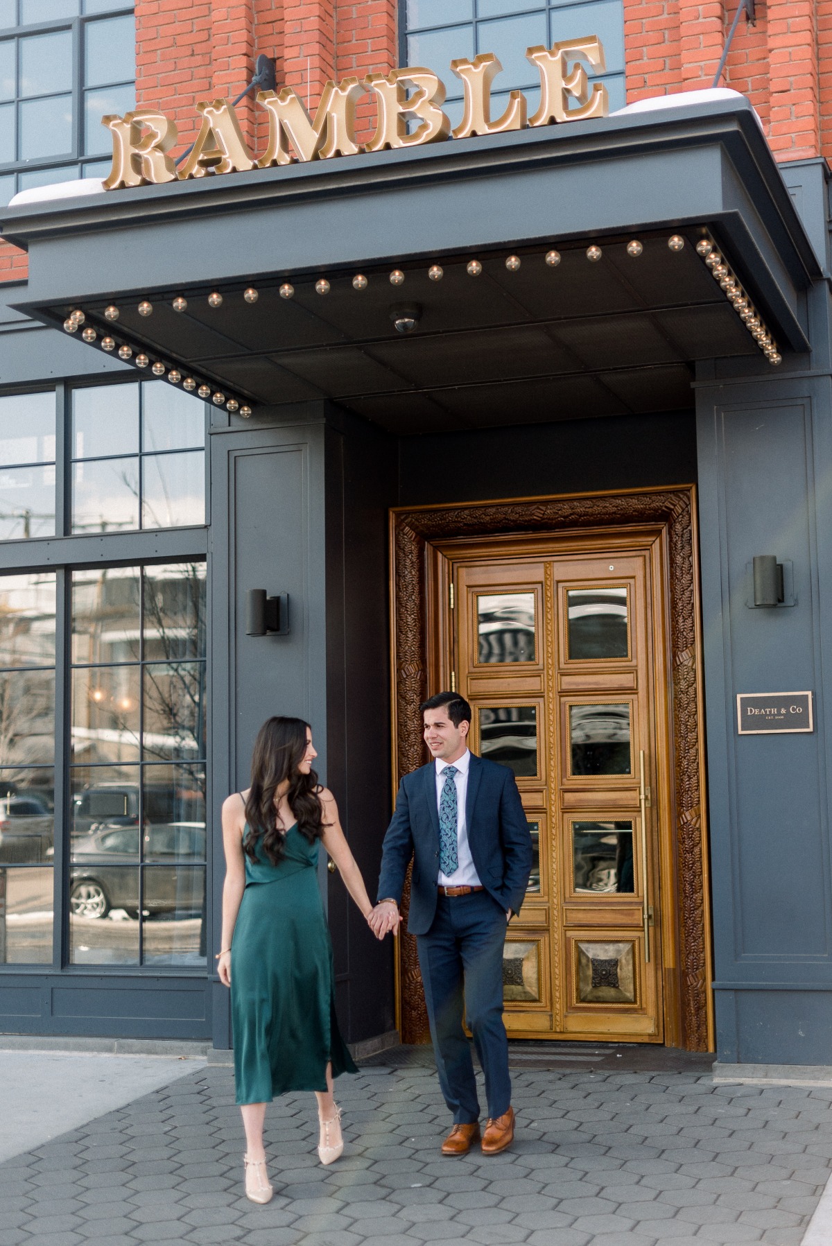 Wish You Were Here: A Chic Engagement Shoot In Denver, Colorado