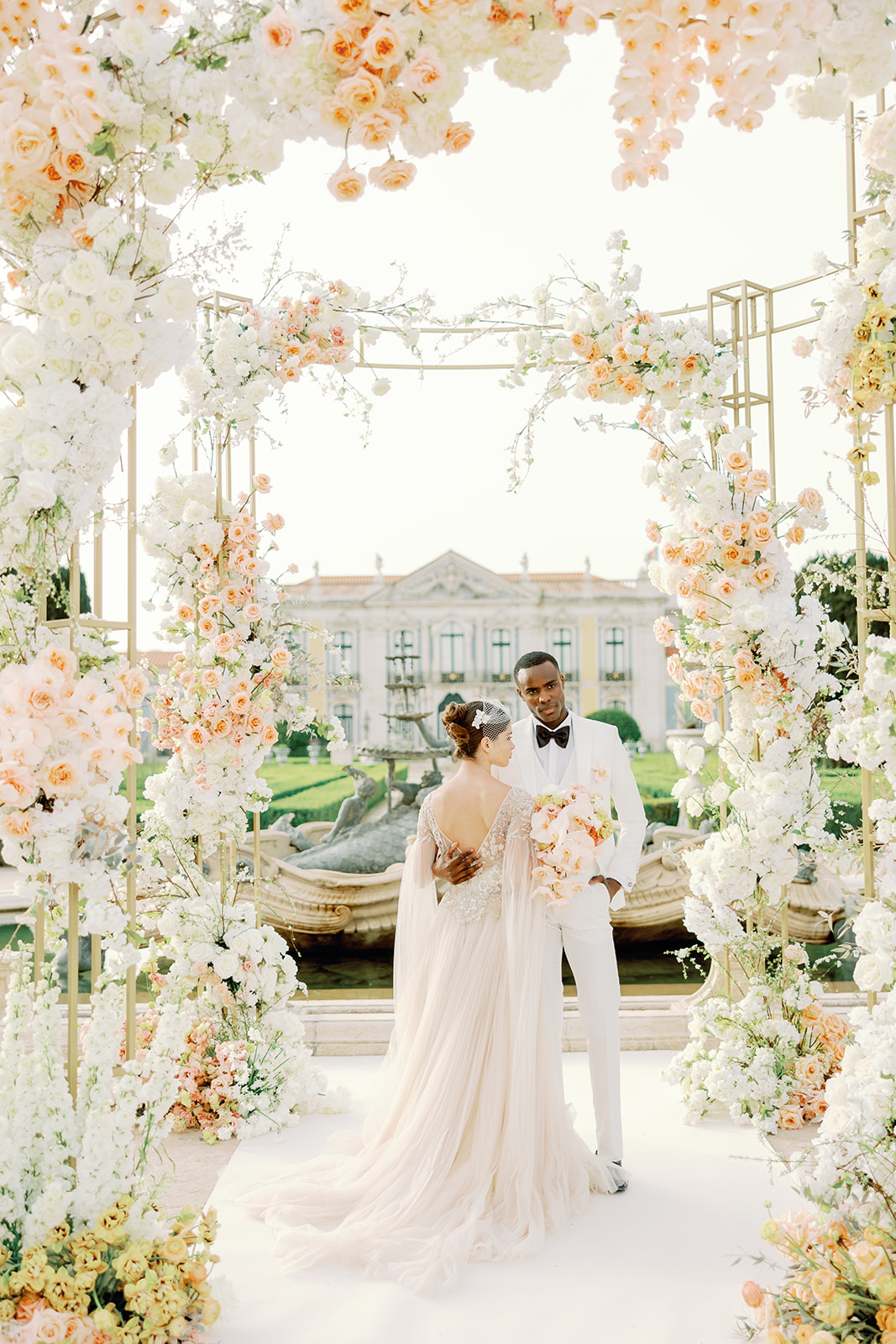 ultimate peach wedding inspiration