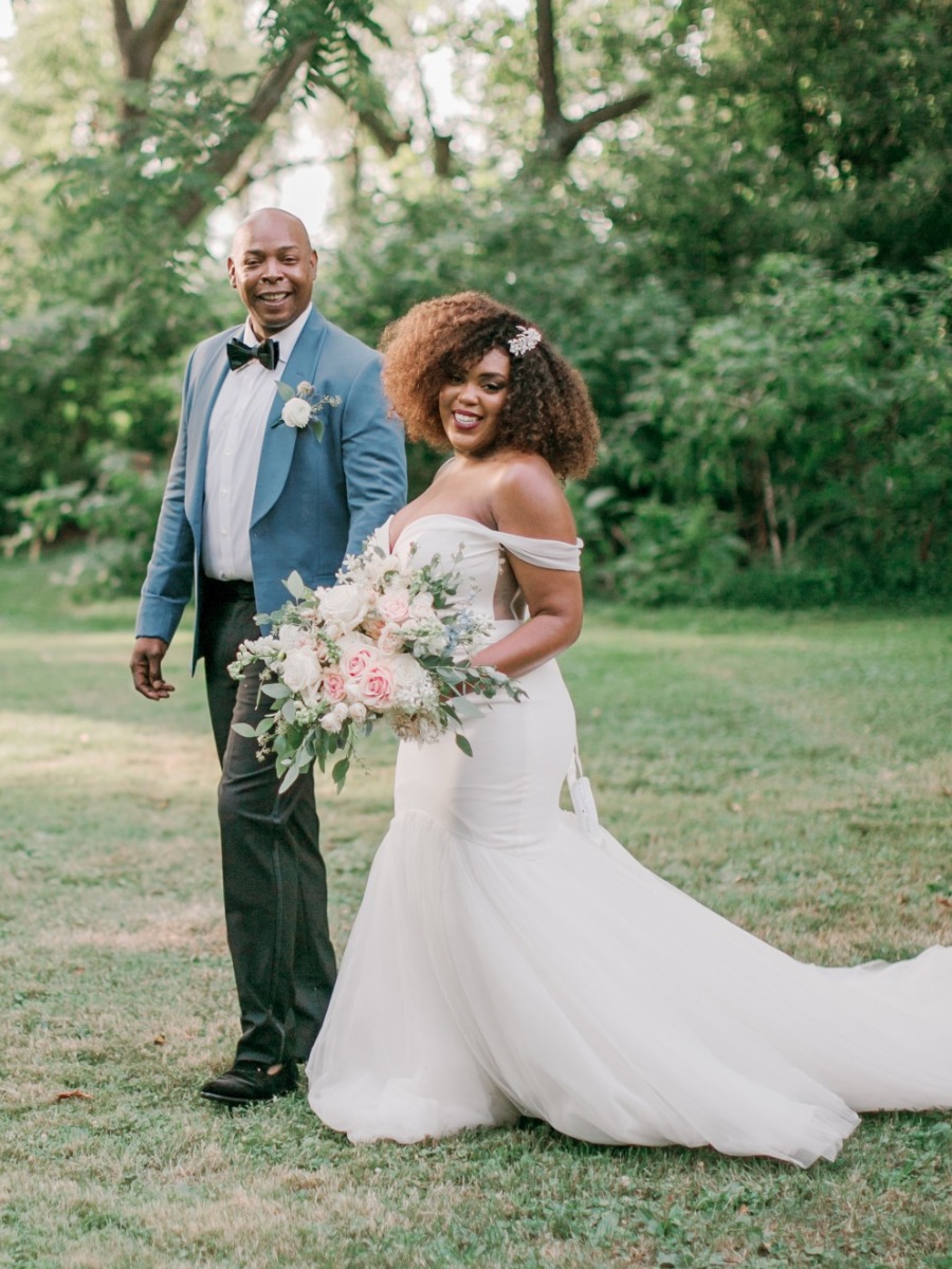 Elegant Blue Micro Wedding Inspiration at Cuyahoga Valley National Park