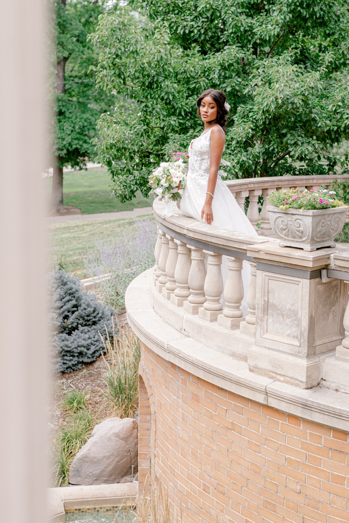 Contemporary Bridal Fashion meets Elegant Old World Mansion