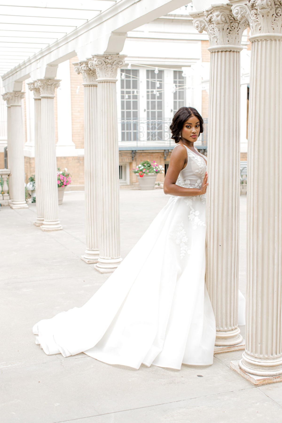 Contemporary Bridal Fashion meets Elegant Old World Mansion