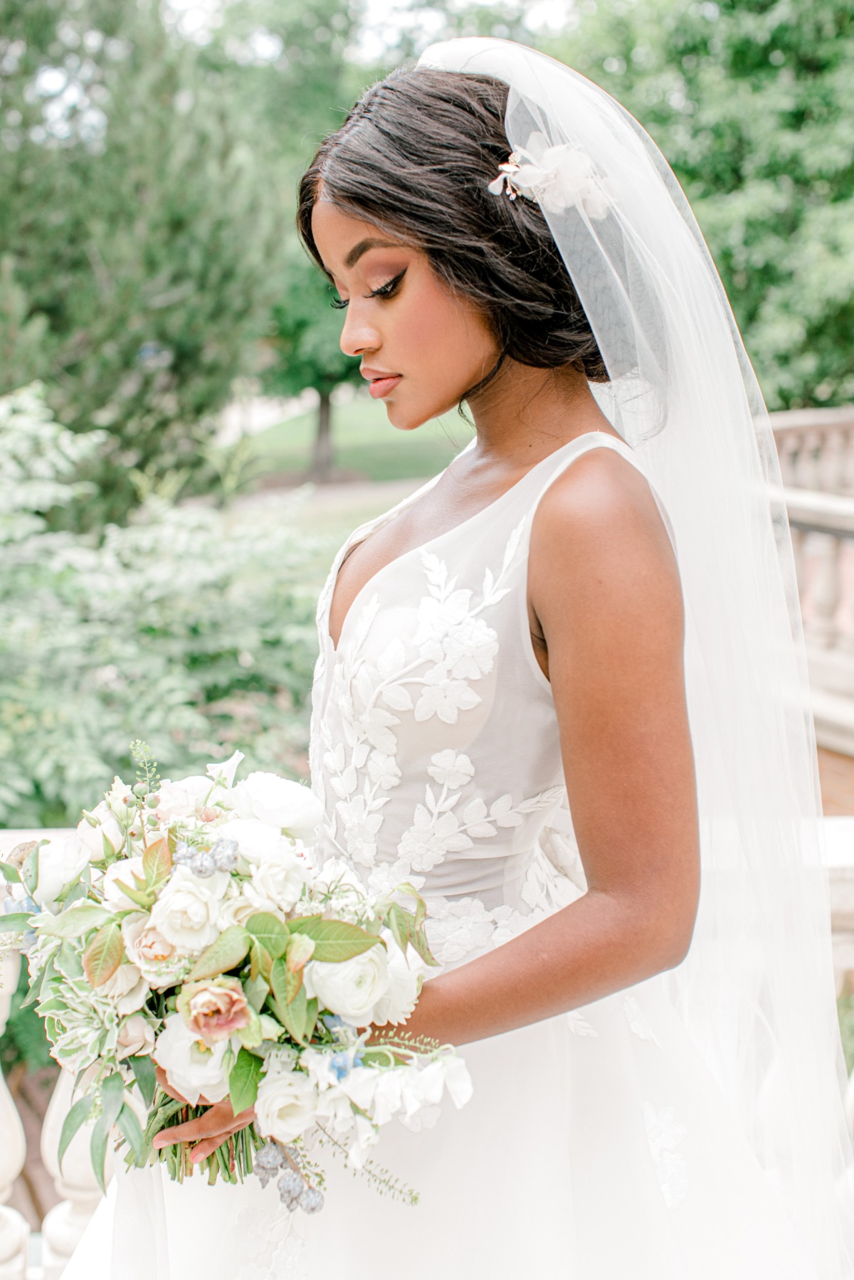 Contemporary Bridal Fashion meets Elegant Old World Mansion