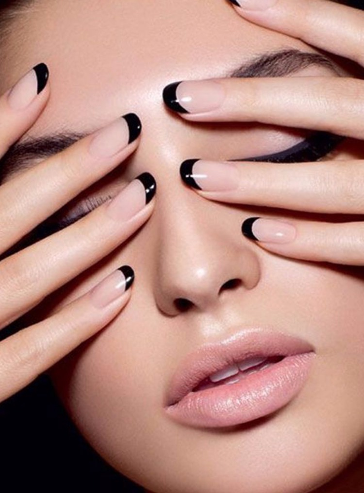 Negative Space Nail Trend + Nail DIY