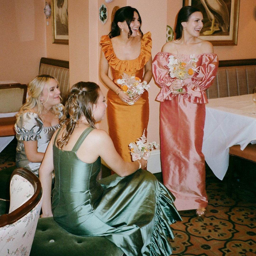 Bridesmaids at Brennan’s Restaurant Wedding