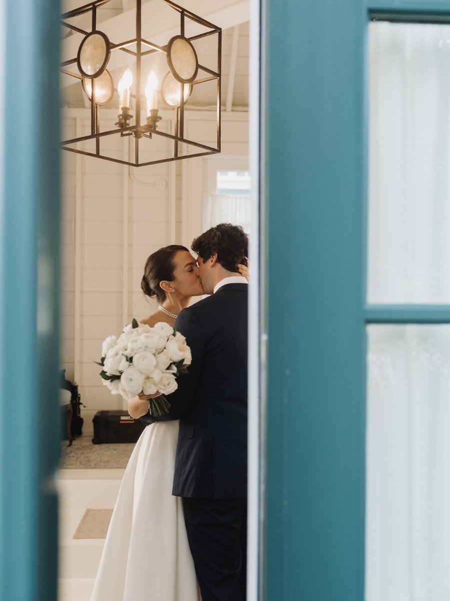 North Carolina luxury cottage core wedding in shades of neutrals