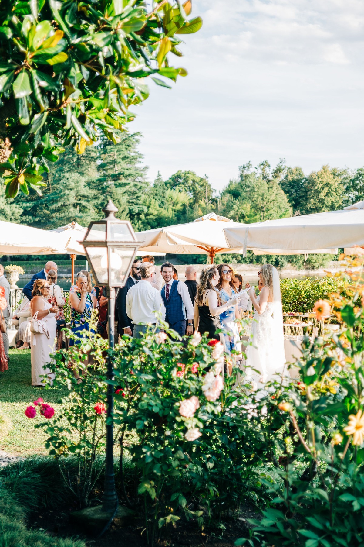 garden wedding reception inspiration