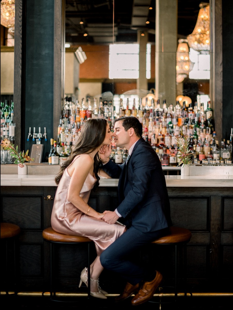 Wish You Were Here: A Chic Engagement Shoot In Denver, Colorado