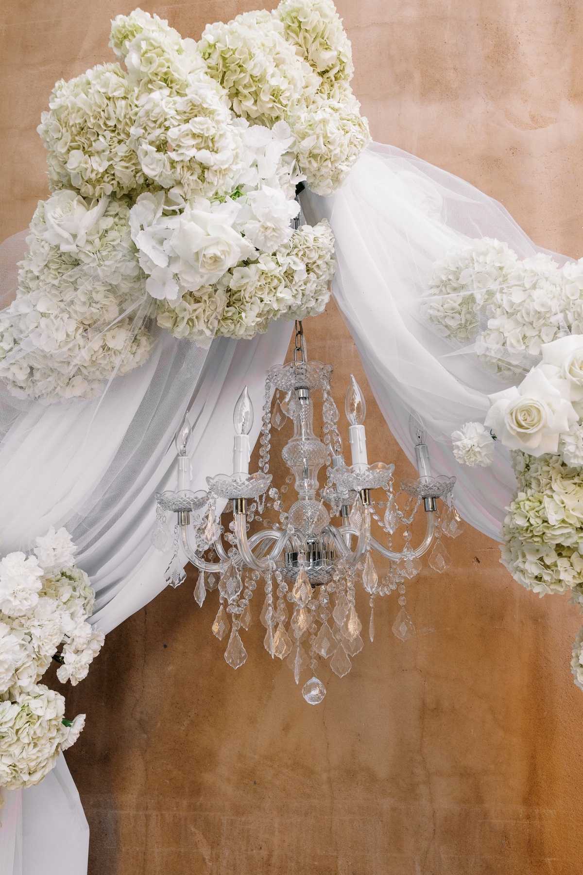 wedding ceremony draped arch ideas