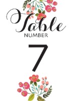 table number