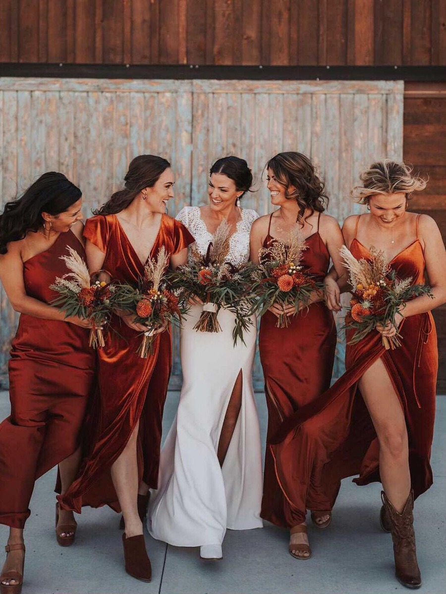 10 Super Cute Bridesmaid Dresses to Match or Mix and Match