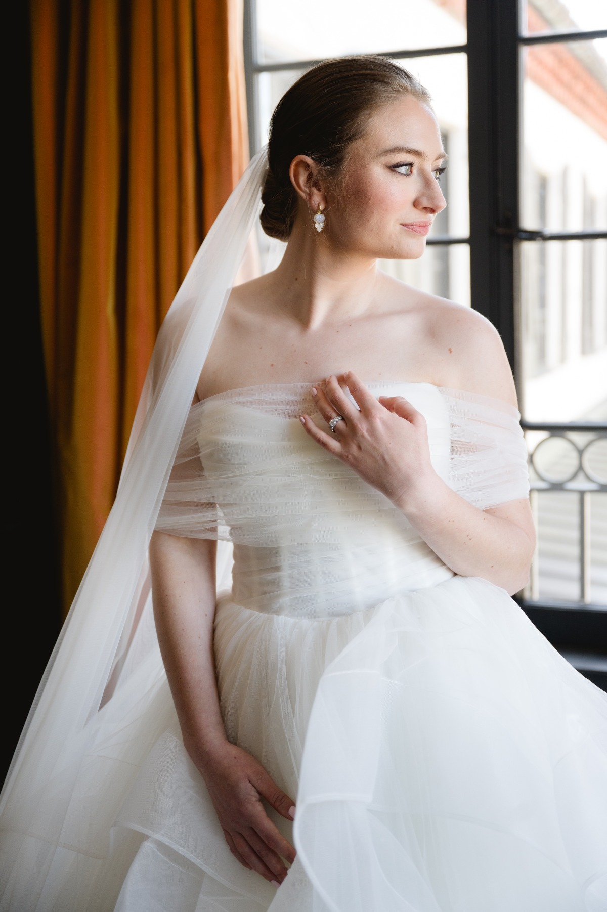 tulle ballgown with corset