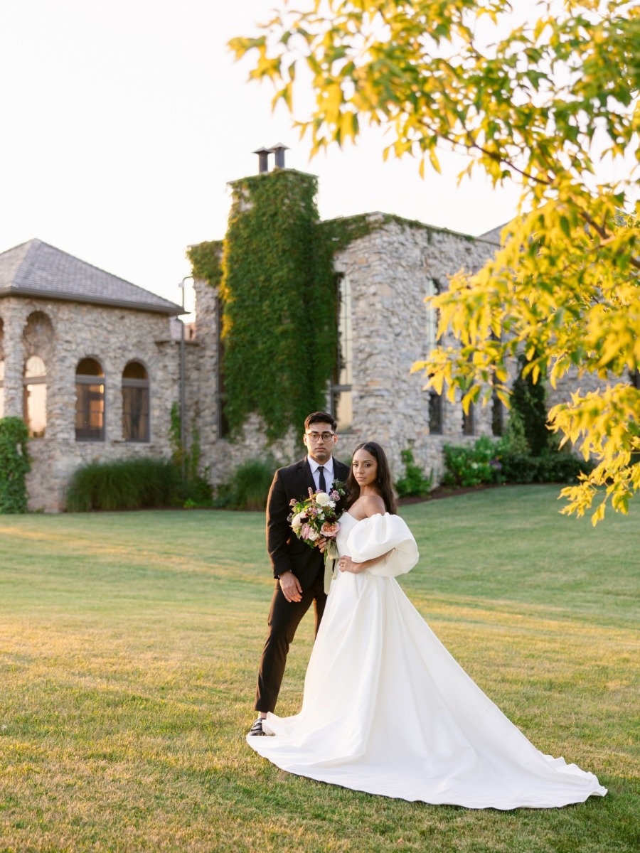 This castle venue brought a taste of Europe to rural Wisconsin